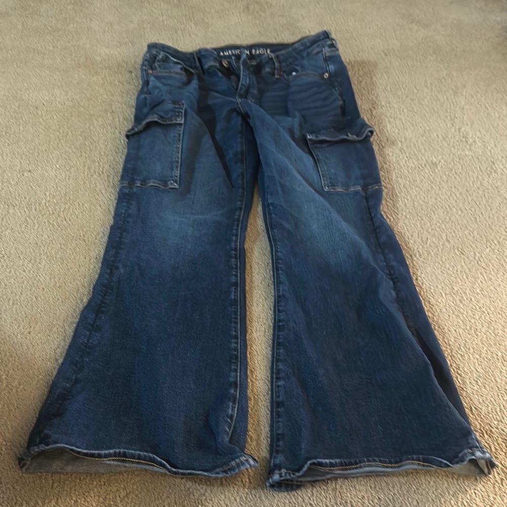 American Eagle Outfitters Women's Blue Jeans